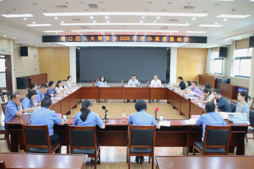 以查促改，以评提质：硚口区检察院接受区人大常委会办案质量现场检查